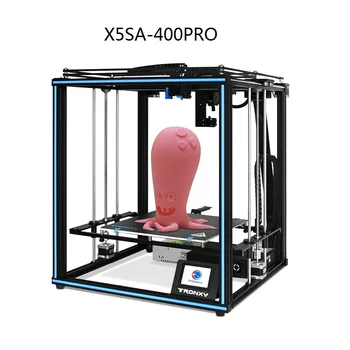 Inspektas Linijinis Vadovas Geležinkelių Titan Ekstruderiu 'is Drucker' is Ramioje Ratai Mainboard su Automatinio Niveliavimo Funkcija 3D spausdintuvas X5SA-400 PRO