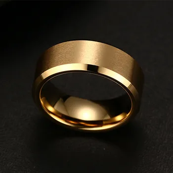 2017 Mados Žavesio žiedas Papuošalai vyrams iš nerūdijančio plieno, Juoda Žiedai Moterims
