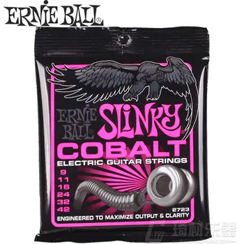Ernie Ball Super Slinky Kobalto Elektrinės Gitaros Stygos, Aukštos Kokybės 2725 2722 2726 2720 2715 2727 2723 2721