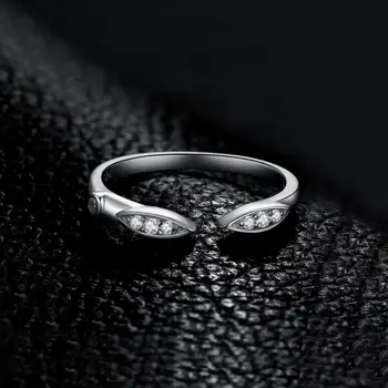 JewelryPalace Markizė Kubinių Zirconia (CZ Atidarykite Reguliuojamas Žiedas 925 Sterlingas Sidabro Žiedai Mados Moterų Papuošalai Priėmimo