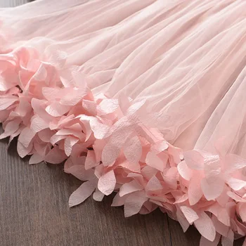 2021 Naujas Vasaros Gėlių Mergaičių Suknelės Vaikams Gėlės Elegantiškas Kostiumai Kūdikių Saldus Komplektus Šalies Kostiumai Bamblys Vestidos Mergina Suknelė