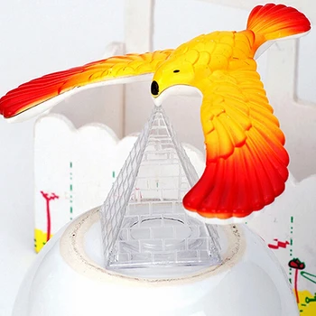 Vaikas Švietimo Žaislas Plastikinio Žaislo Pobūdį, Sunkumą Piramidės Balansas Paukštis Erelis Žaislas