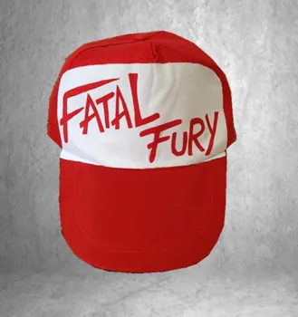 Karalius Kovotojai Fatal Fury Terry Bogard Striukę, kepurę Cosplay Kostiumas
