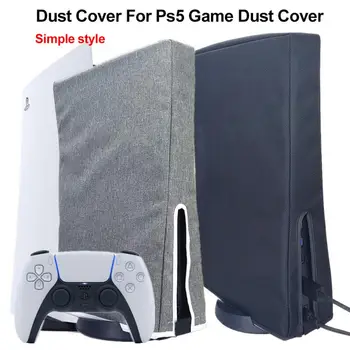 Nauja apsauga nuo dulkių Dangtelis PS5 Žaidimų Konsolės Dulkių Dangtelio Raštas Dulkių Įrodymas Padengti PlayStation 5 PS5 Žaidimai, Priedai