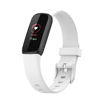 2021 Naujas Silikono Juostos Fitbit Luxe Minkštas Sporto Žiūrėti Riešo Dirželis Kilpą Fitbit Luxe Apyrankę Pakeitimo Watchband