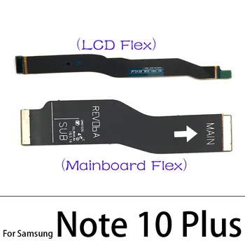 Pagrindinis Flex Kabelis Samsung Note 10 Lite 20 Pastaba S10 Plius S20-Fe / 10 Pastaba Plus 5G Prisijungti Mainboard turi LCD Ekraną, Kaspinas