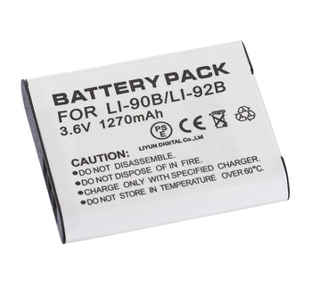 Baterijos (2-Pack) + Kroviklis Olympus Stylus Tough TG-1, TG-2 leidinio, TG-3, TG-4, TG-5, TG-6, TG6, TG-Tracker Skaitmeninis Fotoaparatas