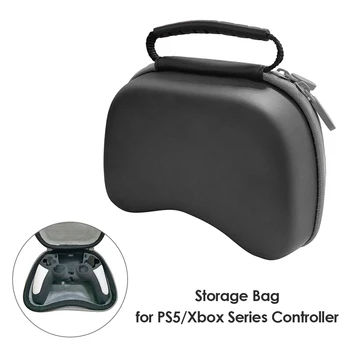 Žaidimų Valdiklis Sunkiai Shell Nešiojamų EVA Priimančiosios Žaidimas lagaminas, apsauga nuo dulkių Maišelis Sony PS5 DualSense Xbox Serijos X Valdytojas