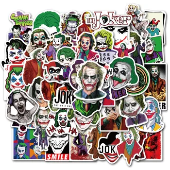 10/30/50Pcs/Set Naujas Joker filmą Grafiti Vandeniui Riedlentė Kelionės Lagaminą Telefono Nešiojamas Bagažo Lipdukai Vaikams Mergina Žaislai