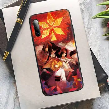 Anime Shaman King Bling Juoda Matinė Mobiliojo Telefono Dangtelis Redmi Pastaba 6 8 9 Pro 10 9s 8t 7, 5A 5 4 4x Atveju