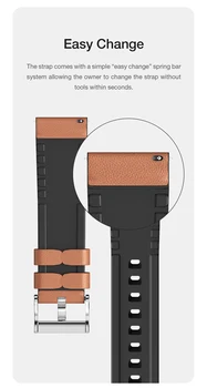 SANLEPUS Greitai Pakeisti Universalus Odinis Žiūrėti Juosta Sporto Smart Žiūrėti Dirželis Smartwatch Juosta (22mm)