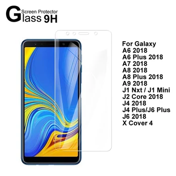 Samsung Galaxy XCover 4 A6 Plius A8 Plius A7 A750 A9 2018 J1 Nxt J2 Core J4 J6 Plius Apsaugos Grūdintas Stiklas Screen Protector