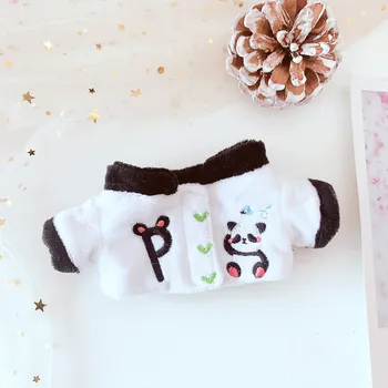 20cm Idol Star Doll Panda Kostiumai Mielas Panda Akių Pleistras Lėlės Keičiamų Drabužių Priedai(Ne Lėlės)