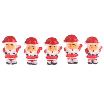5VNT Mielas Mini Kalėdų Modelio, Apdailos, Pav Žaislas, Kalėdų Senelis, senis besmegenis 