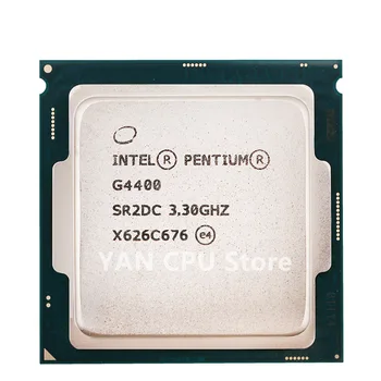 Feer laivybos Intel Pentium G4400 g4400 Procesorius 3MB Cache 3.3 GHz LGA1151 Dual Core KOMPIUTERIO CPU