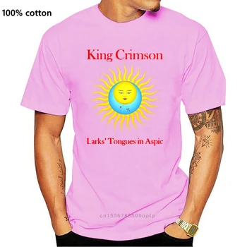 VYRŲ MARŠKINĖLIAI King Crimson Vieversių' Liežuviai Į Drebučiai T-Shirt Vyrai ir vyrai Tee didelis Dydis S-XXXL