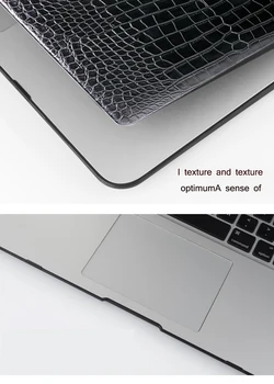 PU Krokodilas Laptop Case For MacBook Air Pro 13 15 16 Colių laptop sleeve for mac book pro 16 A2338 A1466 A2251 1706 A2141 Dangtis