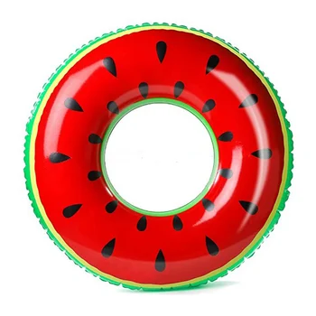 Suaugusių Ir Vaikų, 4 Spalvų Maudymosi Žiedą, Vaisių Spausdinti Plaukimo Žiedas Tinka Baseinas (Vandens Parkas Oranžinė/Raudona/Žalia/Violetinė