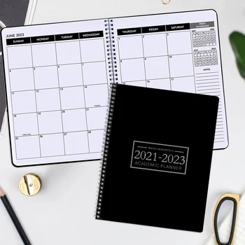 Kasdien Kalendoriuje Planuotojas Sąsiuvinis 2021-2023 Savaitės ir Mėnesio Office Darbotvarkės Planavimo, Laiko Valdymo Asmeninę Darbotvarkę Organizatorius