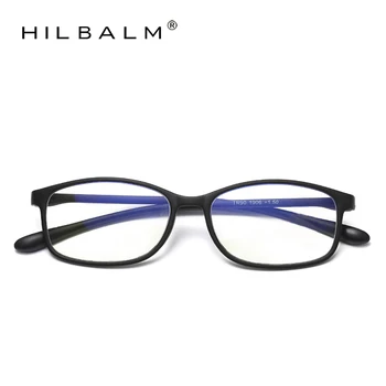 Hilbalm Stilingas Unisex akiniai skaitymui vyrai moterys kovos su blue ray ultralight presbyopia Moterų didinamojo stiklo vyrų dioptrija