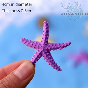 5vnt 4cm Dervos Žvaigždė Fono Mini Žuvų Bako Apdaila 
