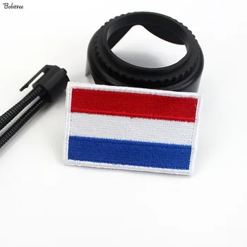 Nyderlandų vėliava Pleistrai su Kablio Kilpa Olandijoje Tautos Reklama Ženklelis Raištį Lipdukai Kuprinės, Kepurės Vienodas Apdaila