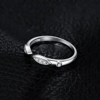JewelryPalace Markizė Kubinių Zirconia (CZ Atidarykite Reguliuojamas Žiedas 925 Sterlingas Sidabro Žiedai Mados Moterų Papuošalai Priėmimo
